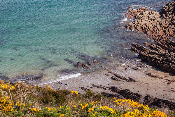 crique erquy eau transparente cote d'armor